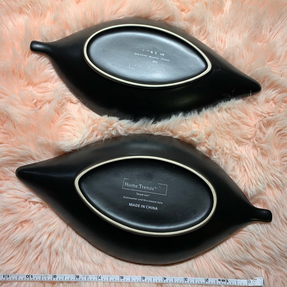 Ceramic leaf decor - Picture 3 of 3